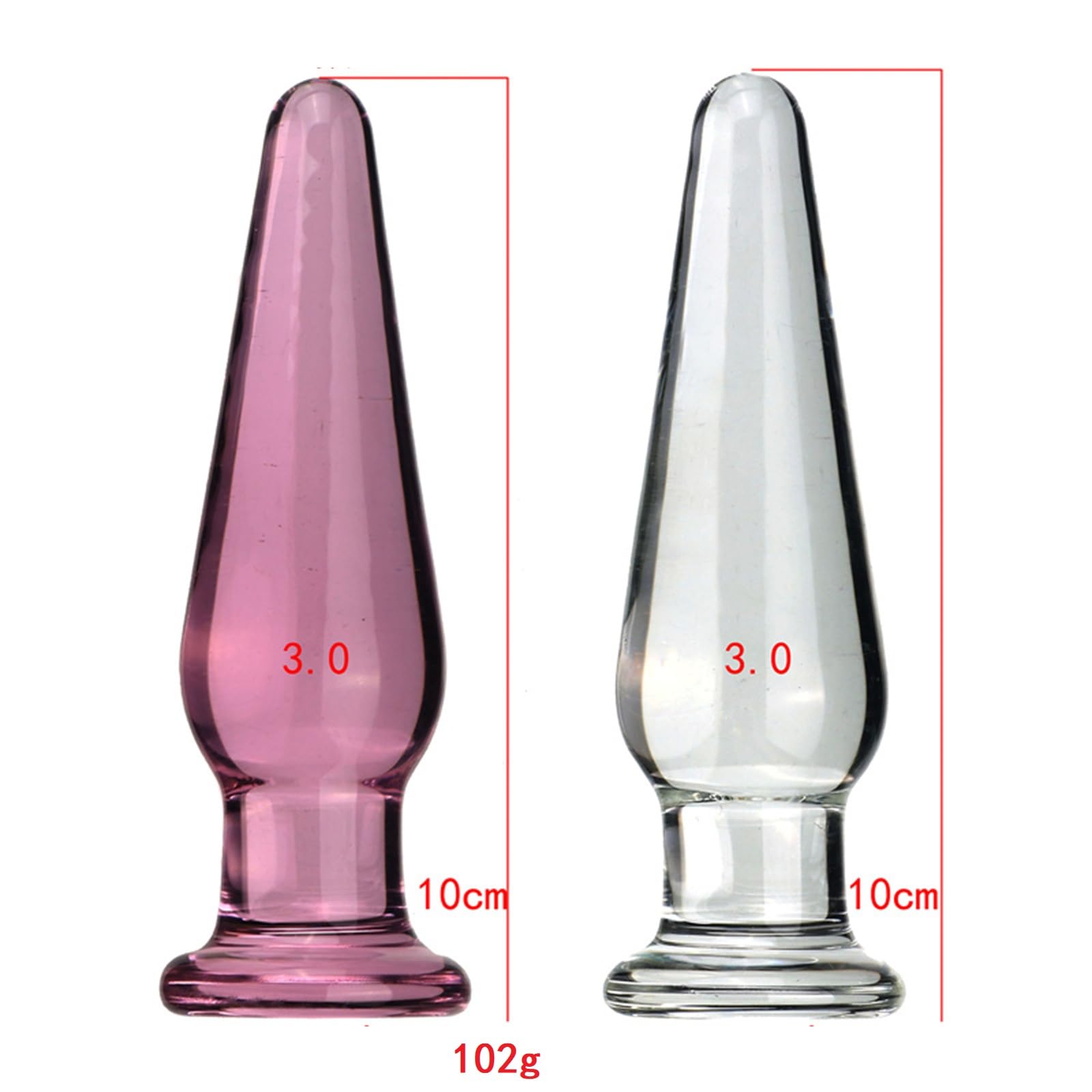 Tplkxurib Einfaches Einsetzen Konisch Glasplug Kristall Analplug Glasdildo  Glatt Klein Anal Plug Analdildo Buttplug Hautfreundlich Fetisch Masturbator  Sex Spielzeug fr Mnner Frauen Paare,Rosa,S : Amazon.de: Drogerie &  Krperpflege