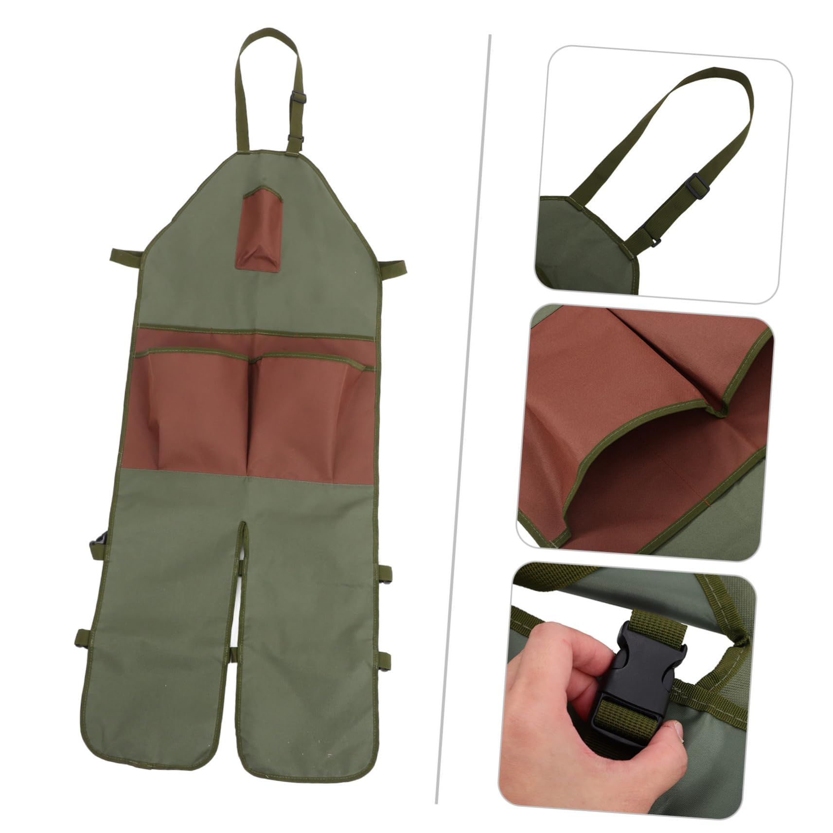 ifundom Grembiule da Giardinaggio Oxford con e Resistente per Potatura e Accessorio per All con