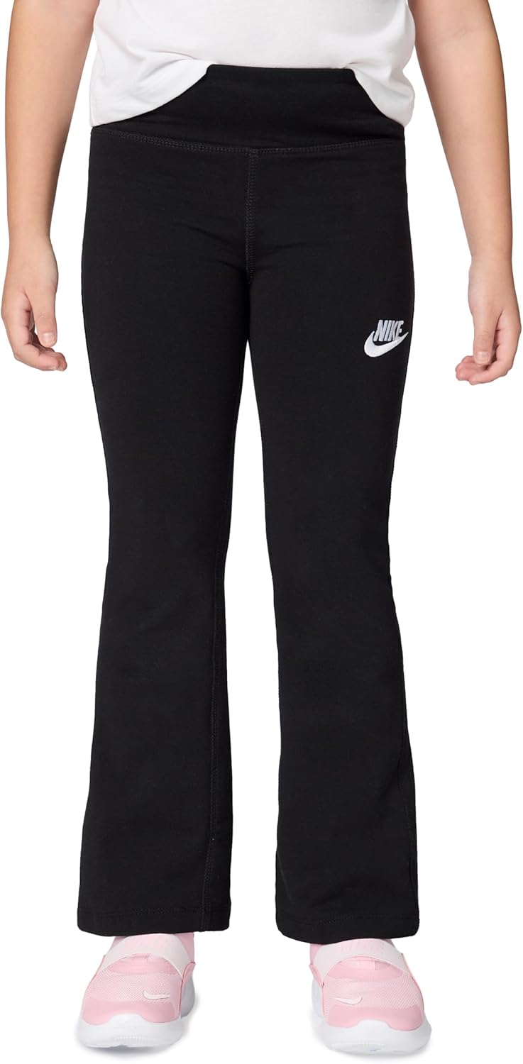 Nike Girls' Sportswear Classic High-Waisted Flared Leggings