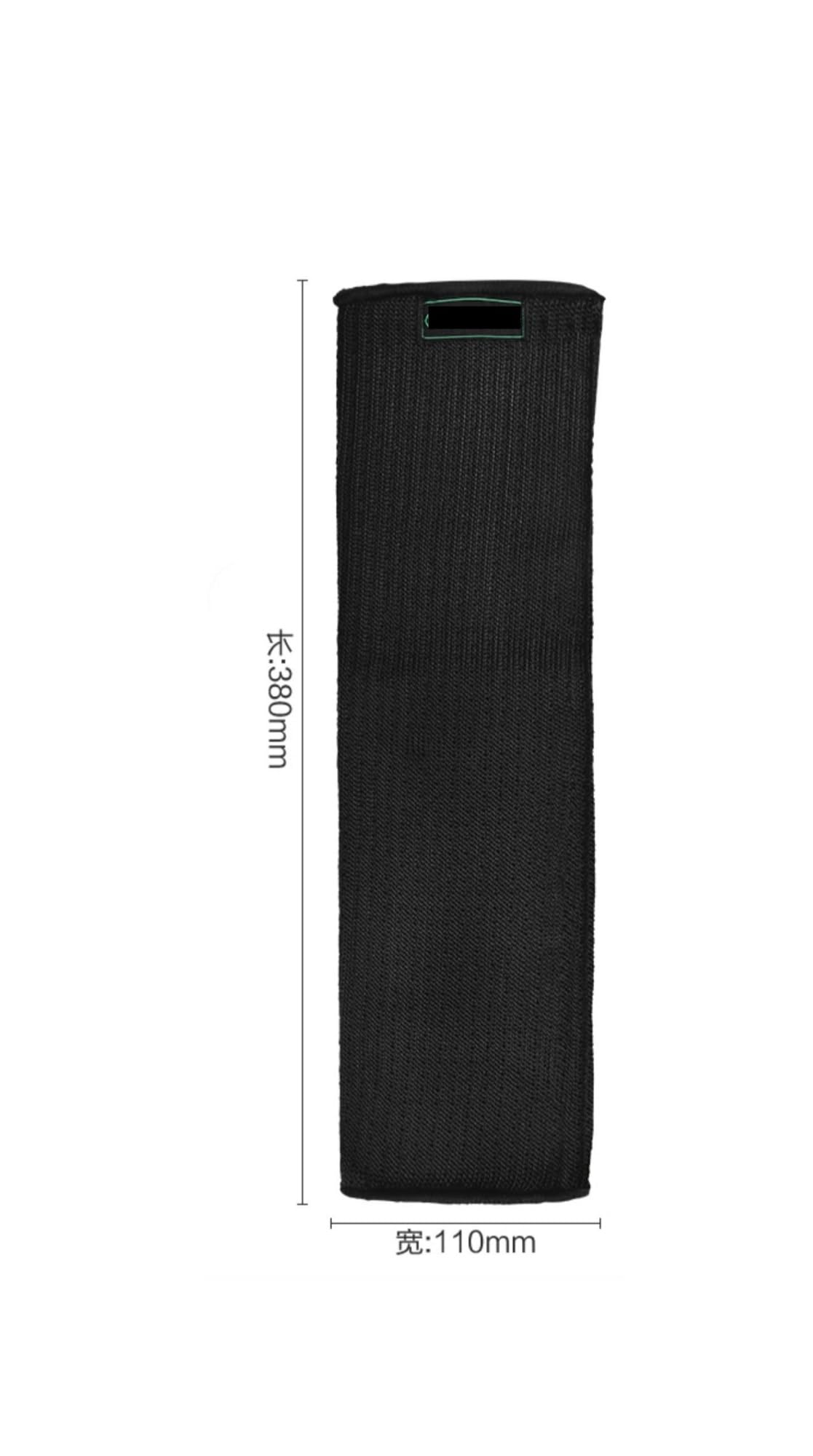 Protège-bras anti-coupures, gants en fil d'acier de niveau 5, protège-poignets, manchons anti-couteaux et protection contre les coupures, entailles coups lame Résistants à la perforation