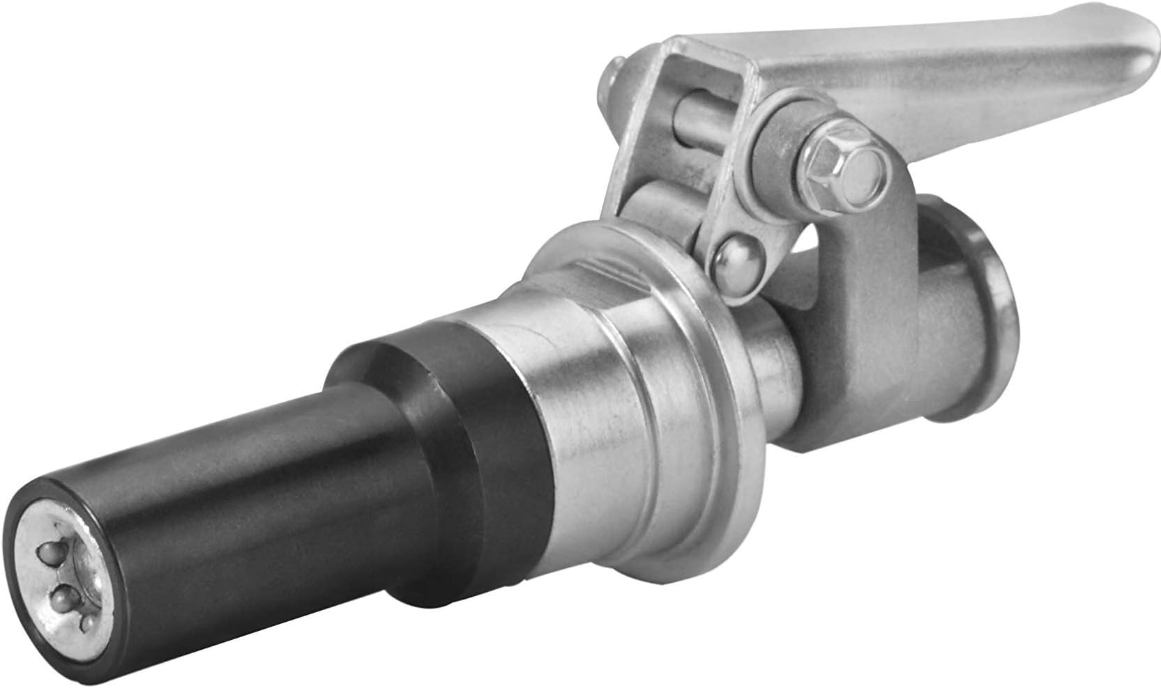 PROLUBE Quick Disconnect Grease Coupler | Hands Free Operation | No More Mess, Broken Jaws, or Broken Fittings | Works on All Types of Grease Fittings | 8,000 PSI | 1/8” NPT Threads #43546