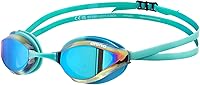 Vista 16 de ARENA Gafas de natación unisex Python Racing para hombres y mujeres, antivaho, sin fugas, máxima comodidad, doble correa, lente con espejo/sin espejo