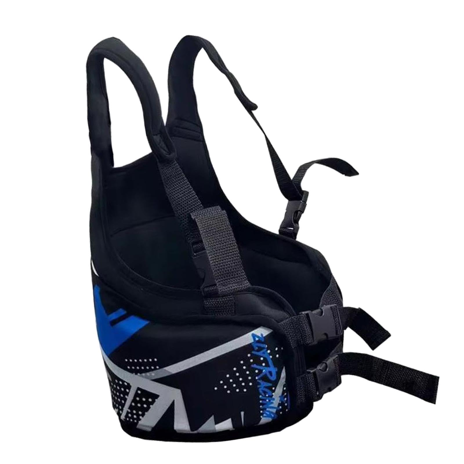 Karting Protezione Costole Adulto Go Kart Pettorina Protettiva Ergonomica Accessorio Regolabile Materiale Poliestere Traspirante Adatto a Uomini E Don, Blu
