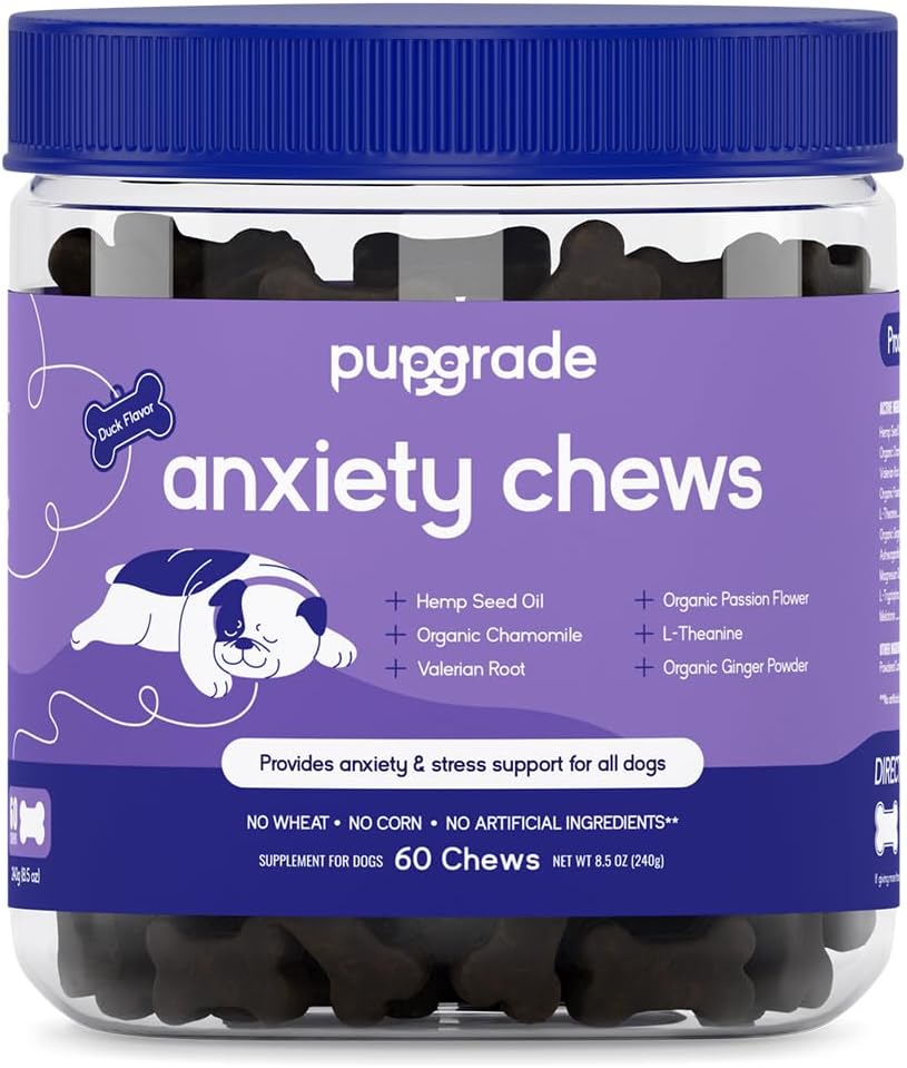 PupGrade Anxiety Chews Anxiety & Stress Support for All