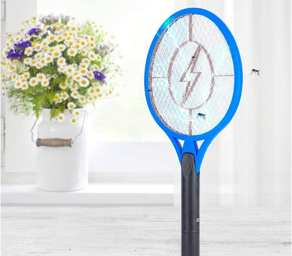PARENCE. Raquettes Electriques Anti Insectes Lot de 2 - Piles AA