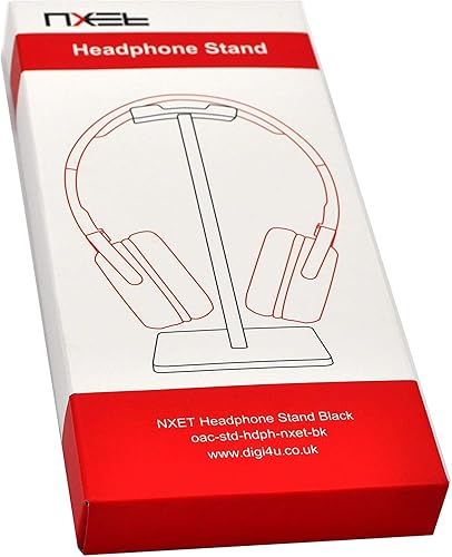 Miniatura 5 de Headphone Stand, Universal Aluminum Holder Showing Display Hanger for HyperX Cloud II Gaming Headset, Microsoft Xbox One Chat, Turtle Beach Recon,