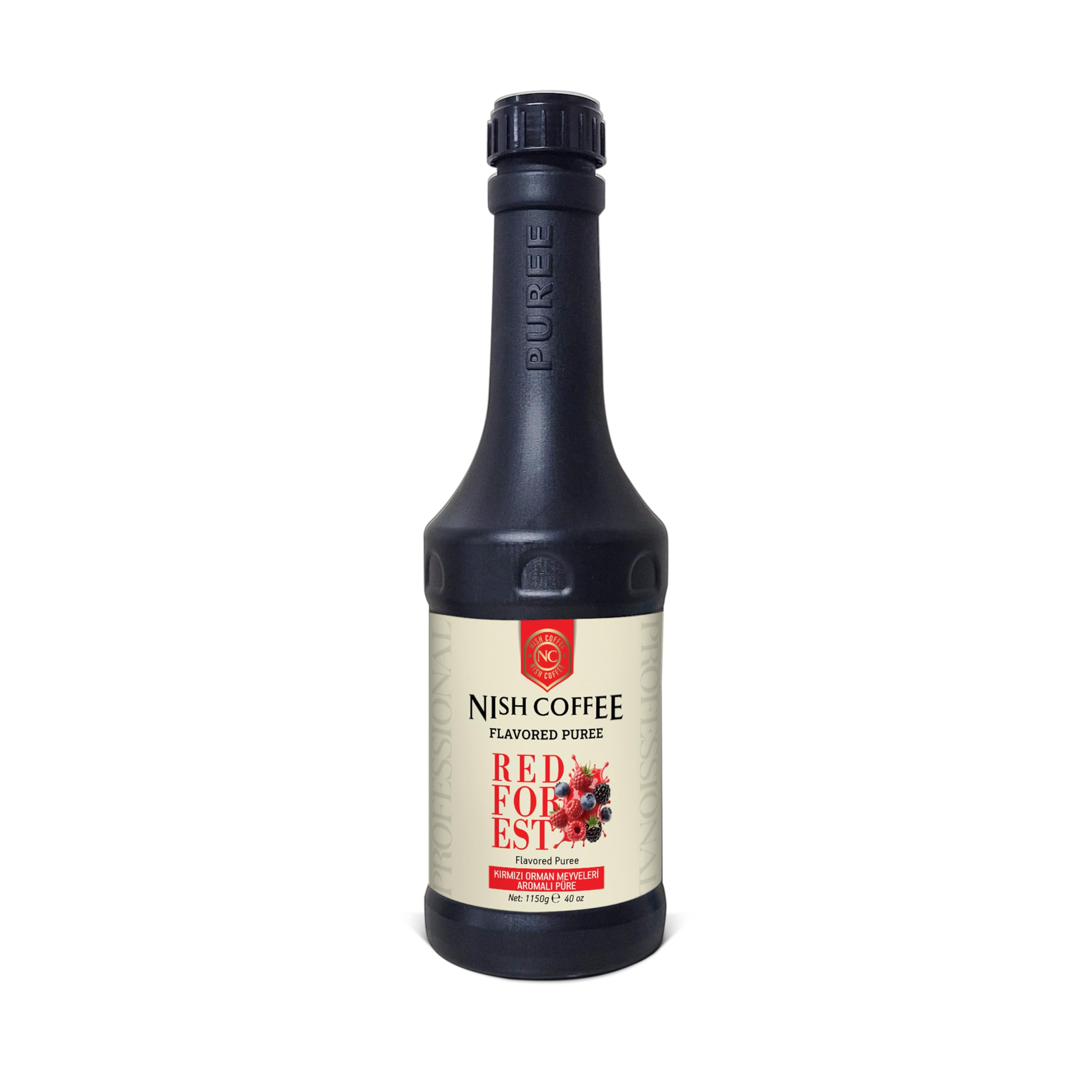 Nish Kırmızı Orman Meyveleri Aromalı Püre Sos 1150 Gram