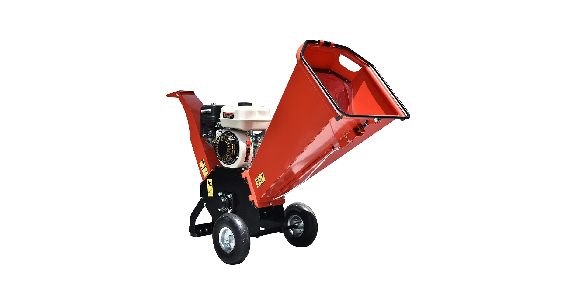 ガソリンエンジン チッパー 赤 Amazon | kaitou 粉砕機エンジン式 最大粉砕径60mm ウッド