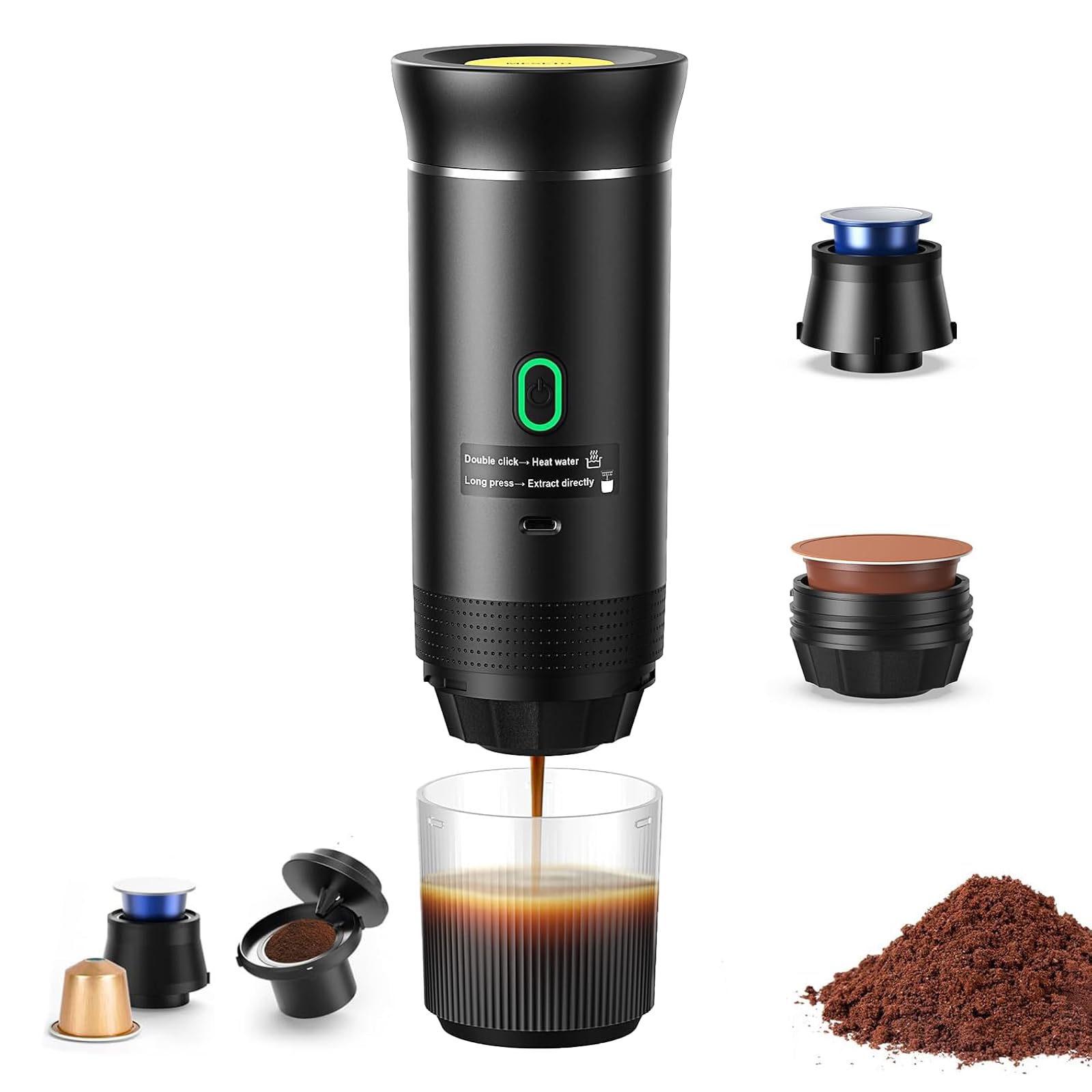 Hu7ken Travel Espresso Machine