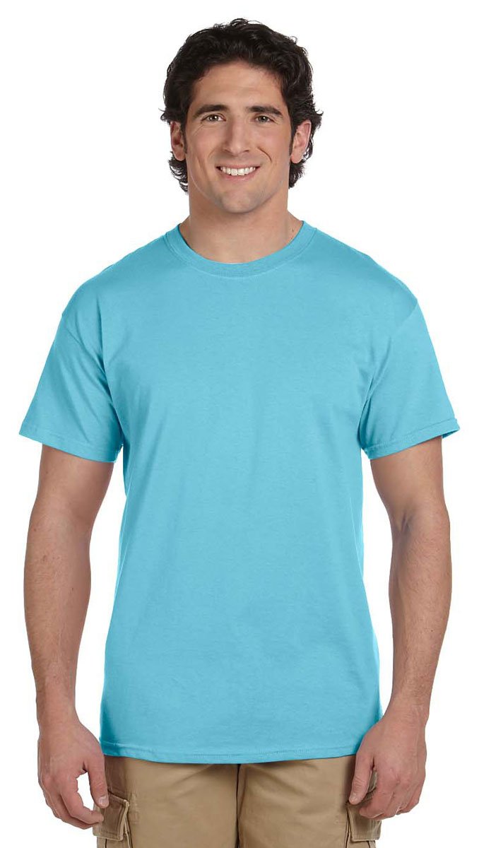 Gildan Men's G2000 Ultra Cotton Adult T-Shirt, Sky, Large
