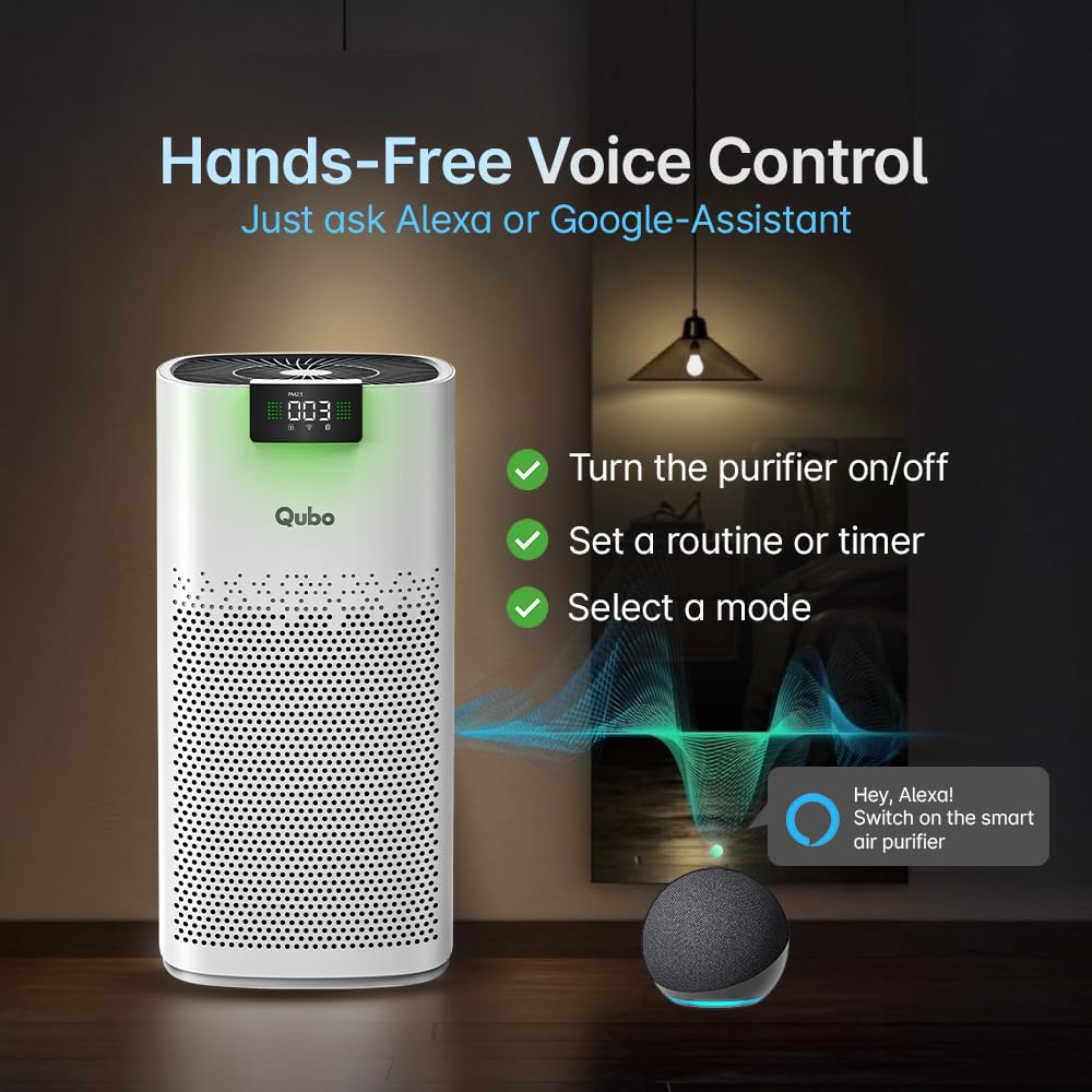 New Year Sale Qubo Smart Air Purifier Q600 For Home By Hero Group | 600 Sq...