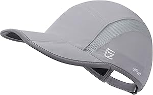 GADIEMKENSD Reflective Folding Outdoor Hat Unstructured Design UPF 50+ Sun Protection Sport Hats for Womens and Mens