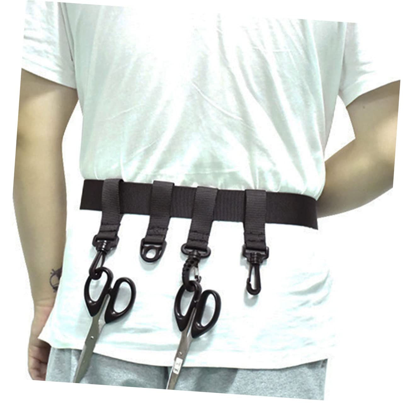 BESPORTBLE Adjustable Fishing Wading Belt Portable Waist Holder for Fishermen Lightweight Fishing Gear Accessory for Kayaking