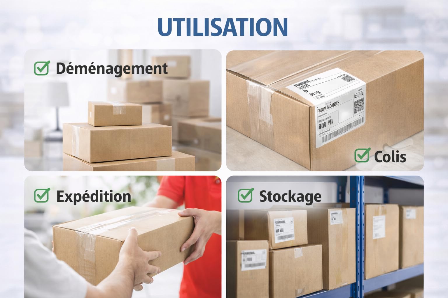 Ruban Adhésif Emballage Transparent 50 mm x 66 m – Lot de 30 Rouleaux + Dévidoir Offert – Adhésif Polypropylène 42 microns – Ruban Adhésif pour Cartons, Déménagement, Colis, Stockage et Expédition