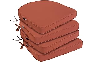 Favoyard Curved Outdoor Cushions with Hidden Zippers