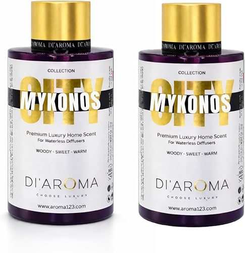 Miniatura 25 de Di'Aroma Amalfi - Mezcla de aceites aromáticos de 4.1 fl oz, aceite difusor prémium para el hogar, sin agua y difusores de aceites esenciales