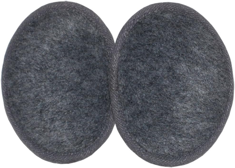 Bandless Ear Muffs For Men & Women, Soft Fleece Ear Warmers, 2 Sizes
