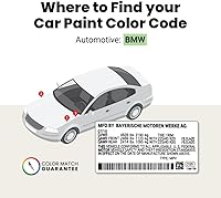 Vista 3 de TouchUpDirect 300 Alpine White III - Aerosol de pintura de retoque compatible con BMW Exact Match - Kit esencial