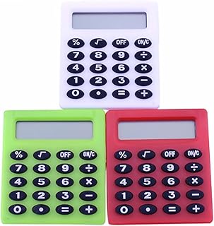 HAPINARY 3 Pcs Calculadora Calculadoras De Escritório Ferramentas De Bolso Calculadora De Bolso Calculadora Infantil Calculadora Portátil Ferramenta De Cálculo Portátil Caculator