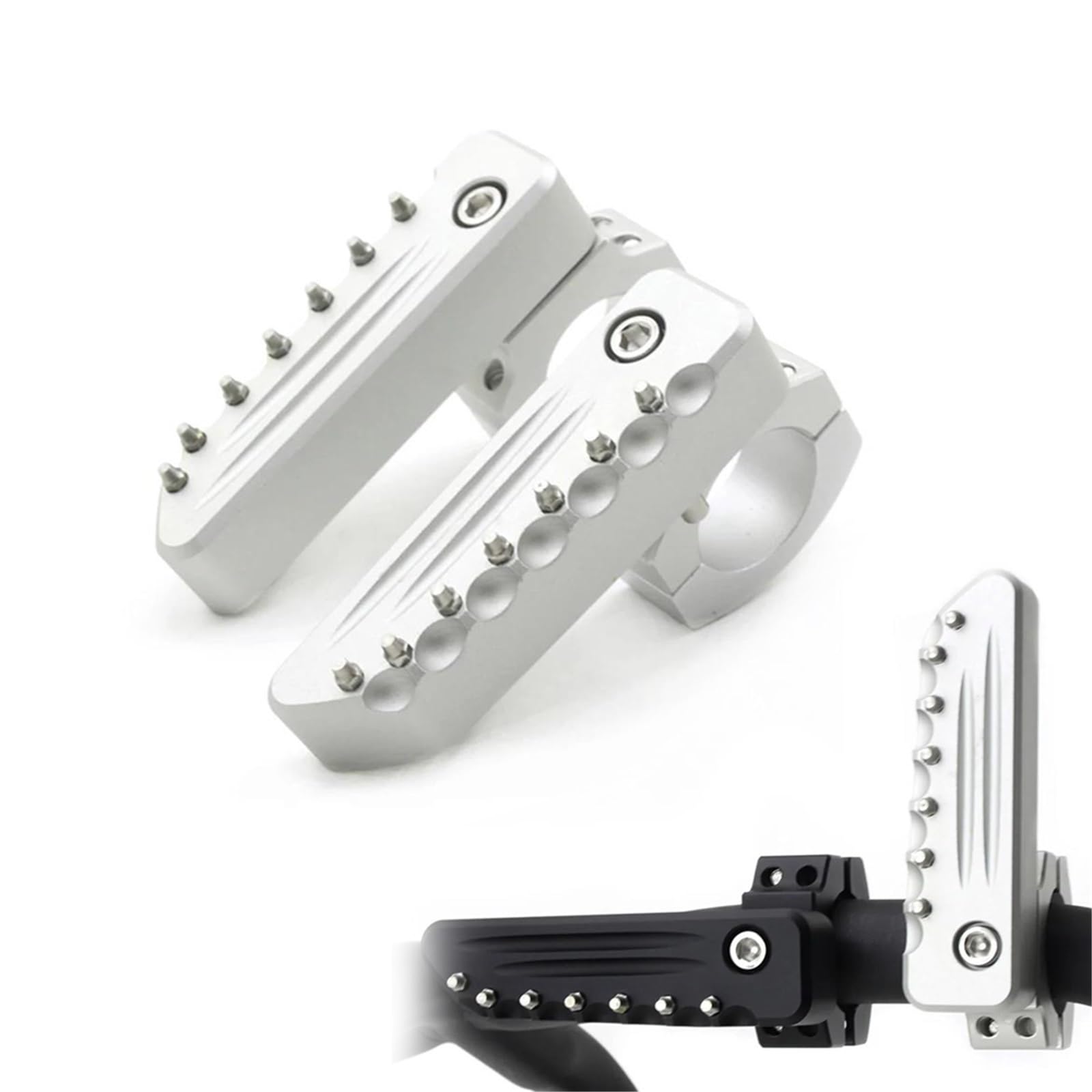 Repose-pieds de crash bar Triumph Tiger 800 900 1200 GT Explorer