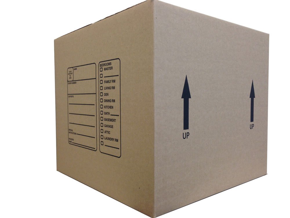Amazon.com : The Boxery 18 X 18 X 16 Inches Genuine Medium Moving