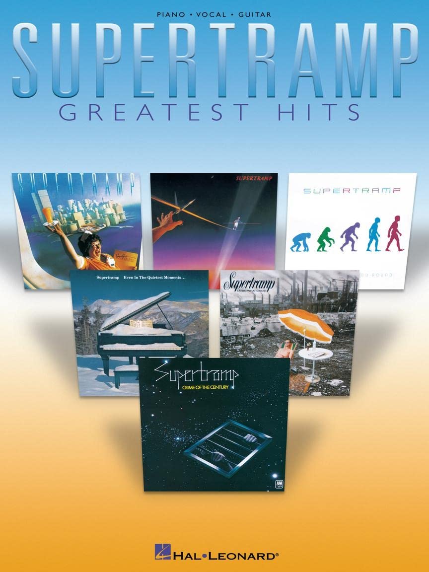 Supertramp - Greatest Hits: Piano/Vocal/Guitar Songbook | 14 Iconic Songs from Supertramp | Sheet Music for Piano, Voice, and Guitar | Progressive Rock Hits from Breakfast in America