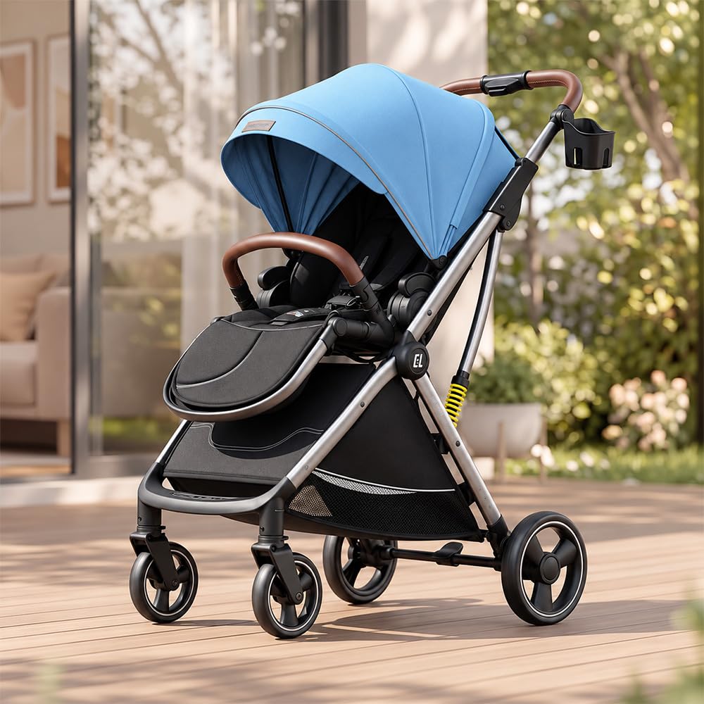 StarAndDaisy Baby Stroller - Foldable & Travel Friendly -17 StarAndDaisy Baby Stroller - Foldable & Travel Friendly -17