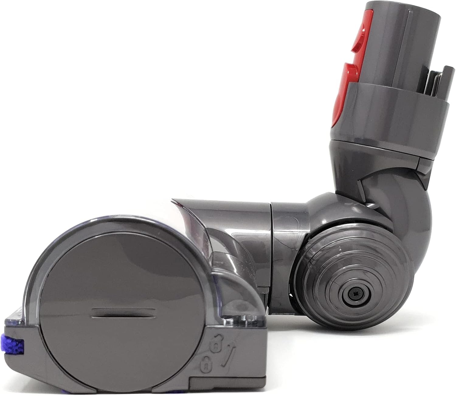 Turbo-Bürstenaufsatz mit steifen Borsten für den Boden, QR Motorhead Ersatzteil Original Dyson V7 / SV11 / H11 Total Clean Code 968266-04