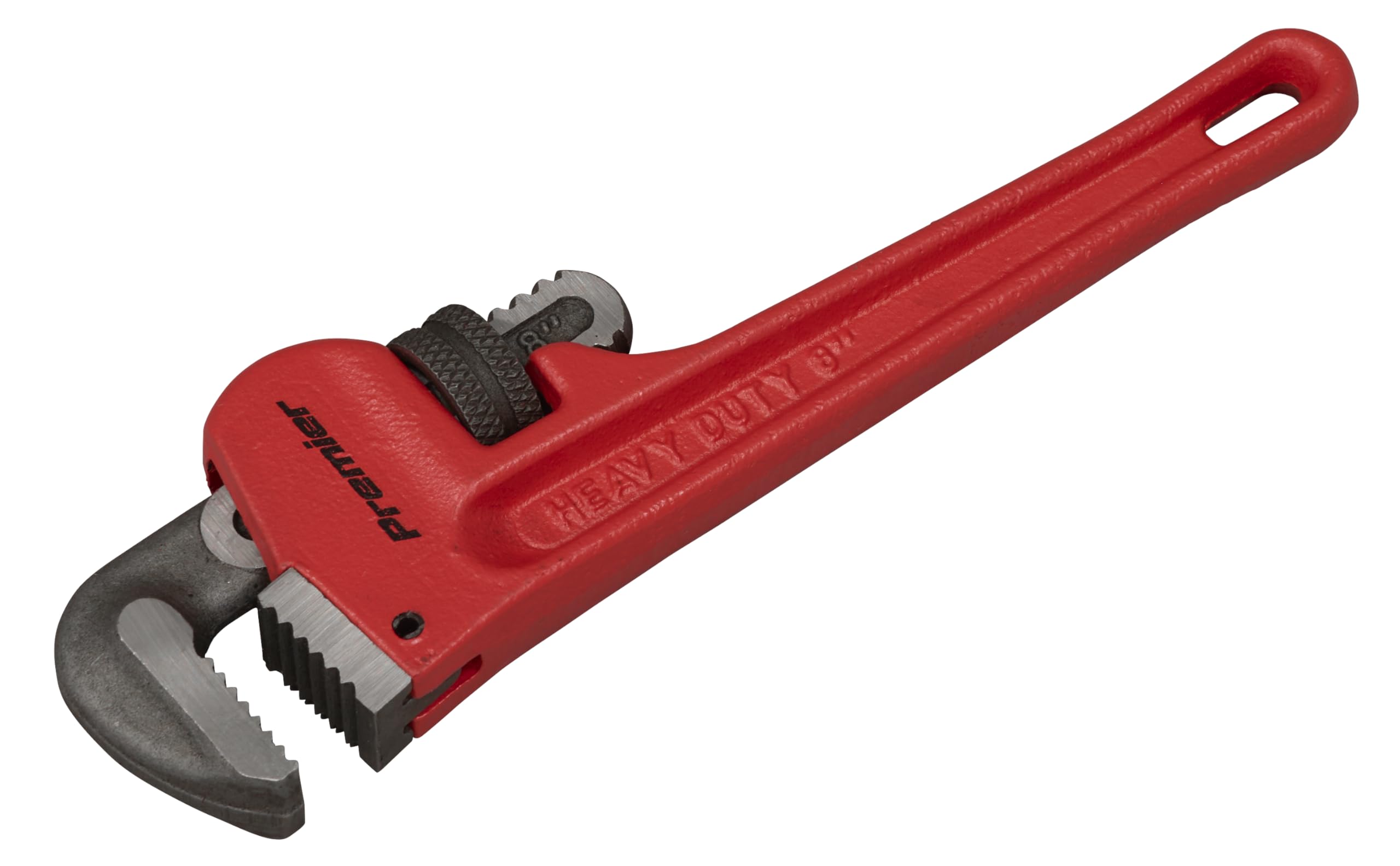 Sealey AK5101 European Pattern Cast Steel Pipe Wrench, Silver, 200 mm