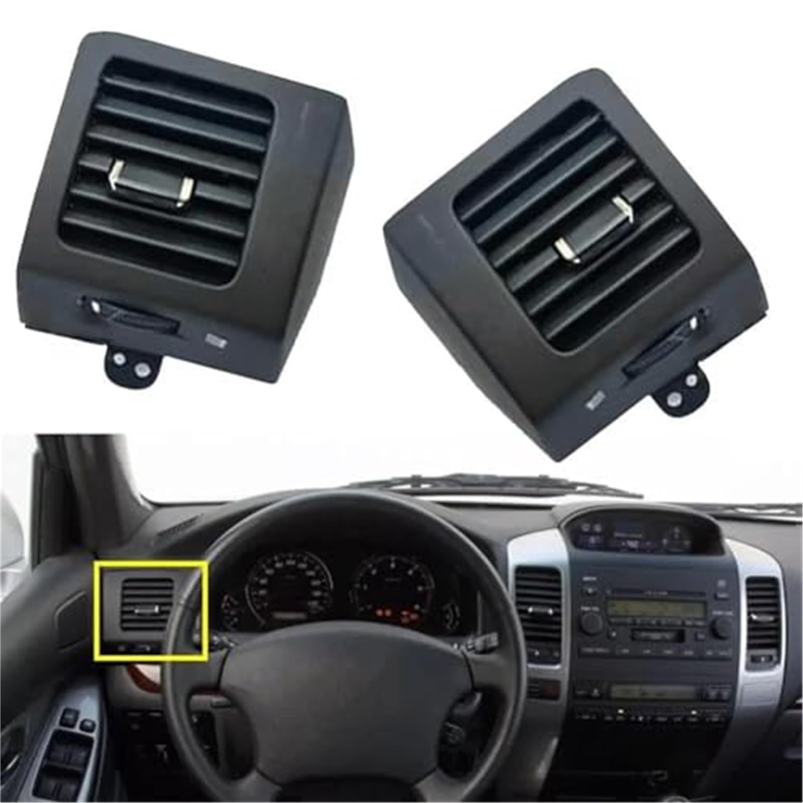 Salida de aire acondicionado, para Toyota