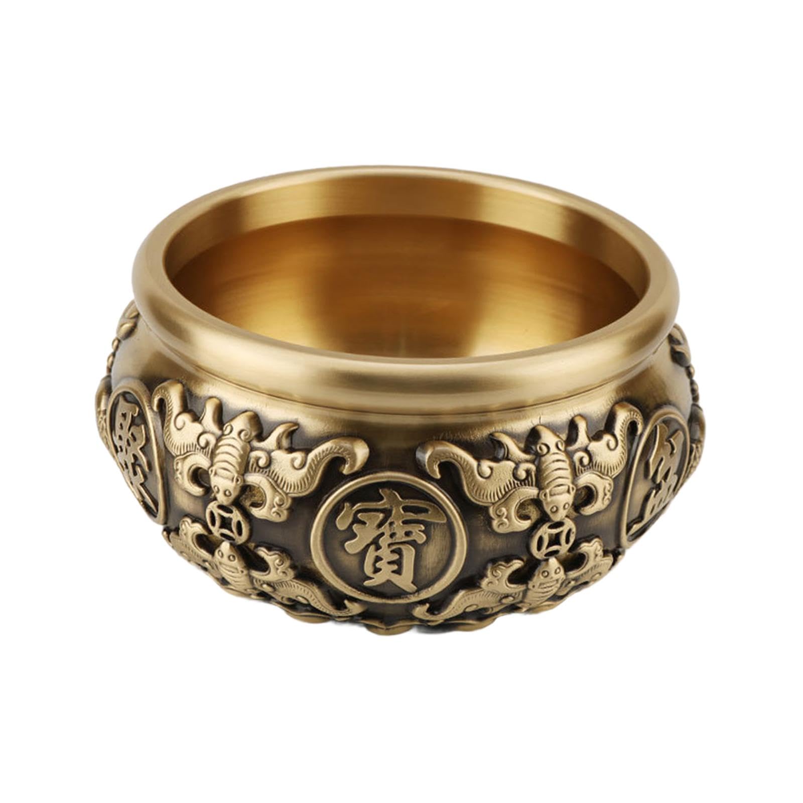 Cadeau idéal : bol Feng Shui de 10cm en laiton traditionnel