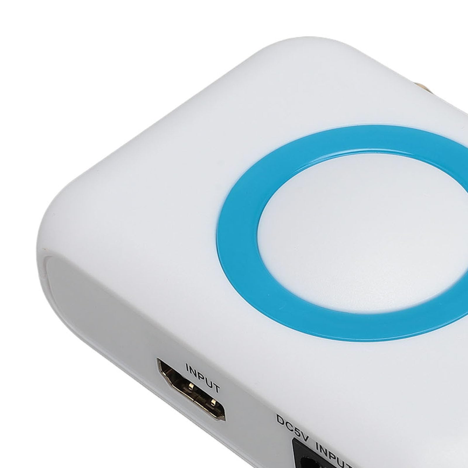 Goshyda RF-Modulator, HDMI-zu-Koaxial-RF/R CA-Konverter, VHF-Modulator-Adapter mit F-Typ-Buchse/Antenne, EIN-/Ausgang für DVR-Laptop-Kabelbox, HD-Digitalvideo zu