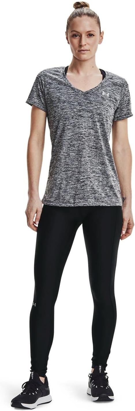 Under Armour Womens Tech Short-Sleeve V-Neck - Twist - Image 4