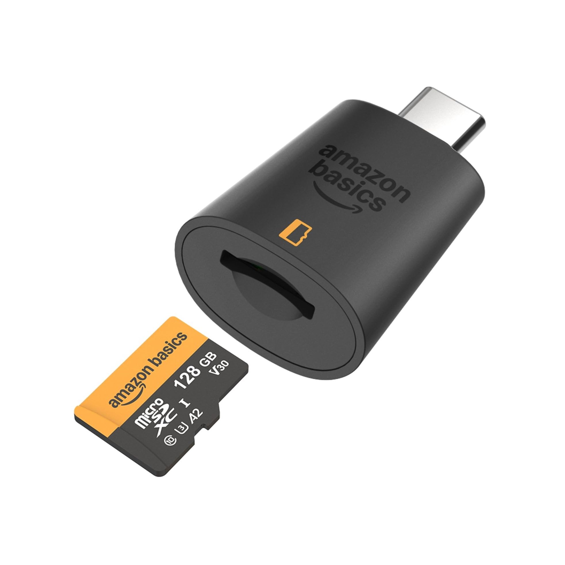 Amazon.com: Amazon Basics 128GB microSDXC Card with Adapter, Read