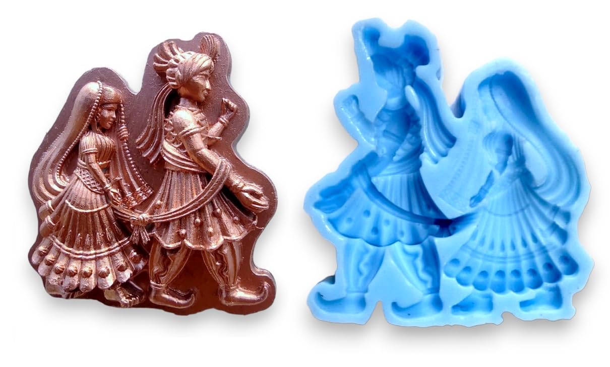 BAQ_Hindu Wedding Ceremony.saat phere Bride and Groom,Fondant Pattern Silicone Mold Flexible and Reusable Silicone Mold-image-38