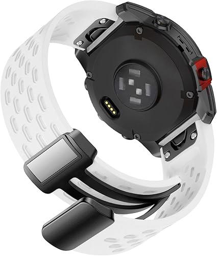 Abanen Correas de reloj deportivas de silicona con orificios de aire para Fenix 7S Fenix 6S Fenix 5S Instinct 2S, correa de muñeca de silicona Abanen Correas de reloj deportivas de silicona con orificios de aire para Fenix 7S Fenix 6S Fenix 5S Instinct 2S, correa de muñeca de silicona