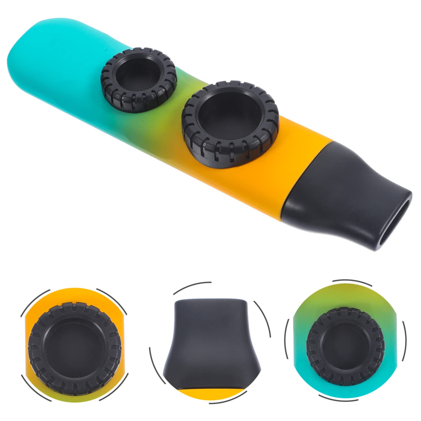 ibasenice 3sätze Gradiente Kazoo Verstellbare Professionelle Kazoos Für Erwachsene Tragbar Für Gitarre Und Ukulele Aus Hochwertigen Materialien Für Musikliebhaber Und Partys