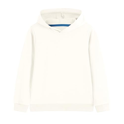 Phedrew Cotton Kids Hoodie Sweatshirt Midweight Long Sleeve Pullover Boys