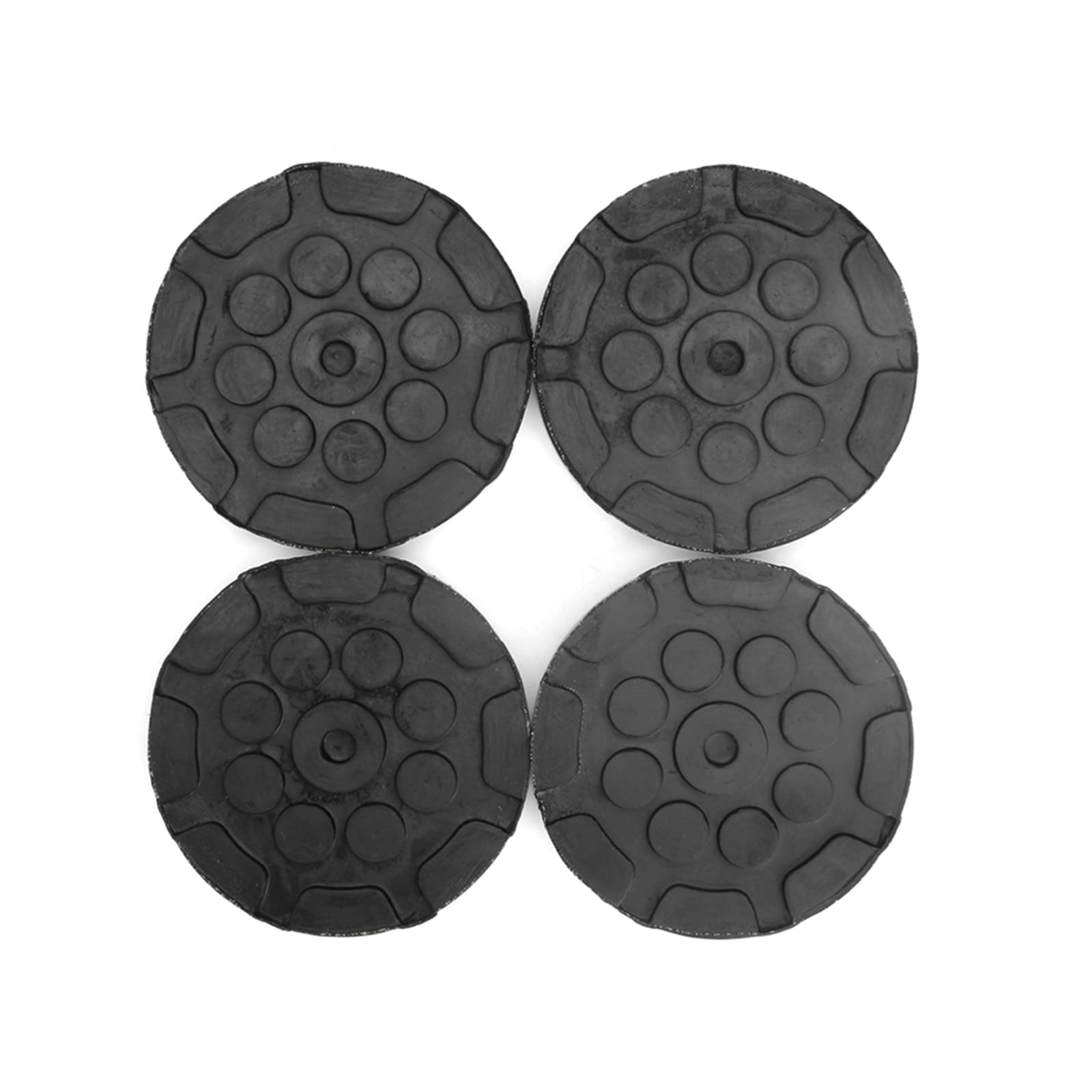 Photo 1 of 4Pcs Universal Round Rubber Arm Pads for Car Auto Jacking Lift Dia 120mm Thick 25mm Car Auto Truck Hoist
