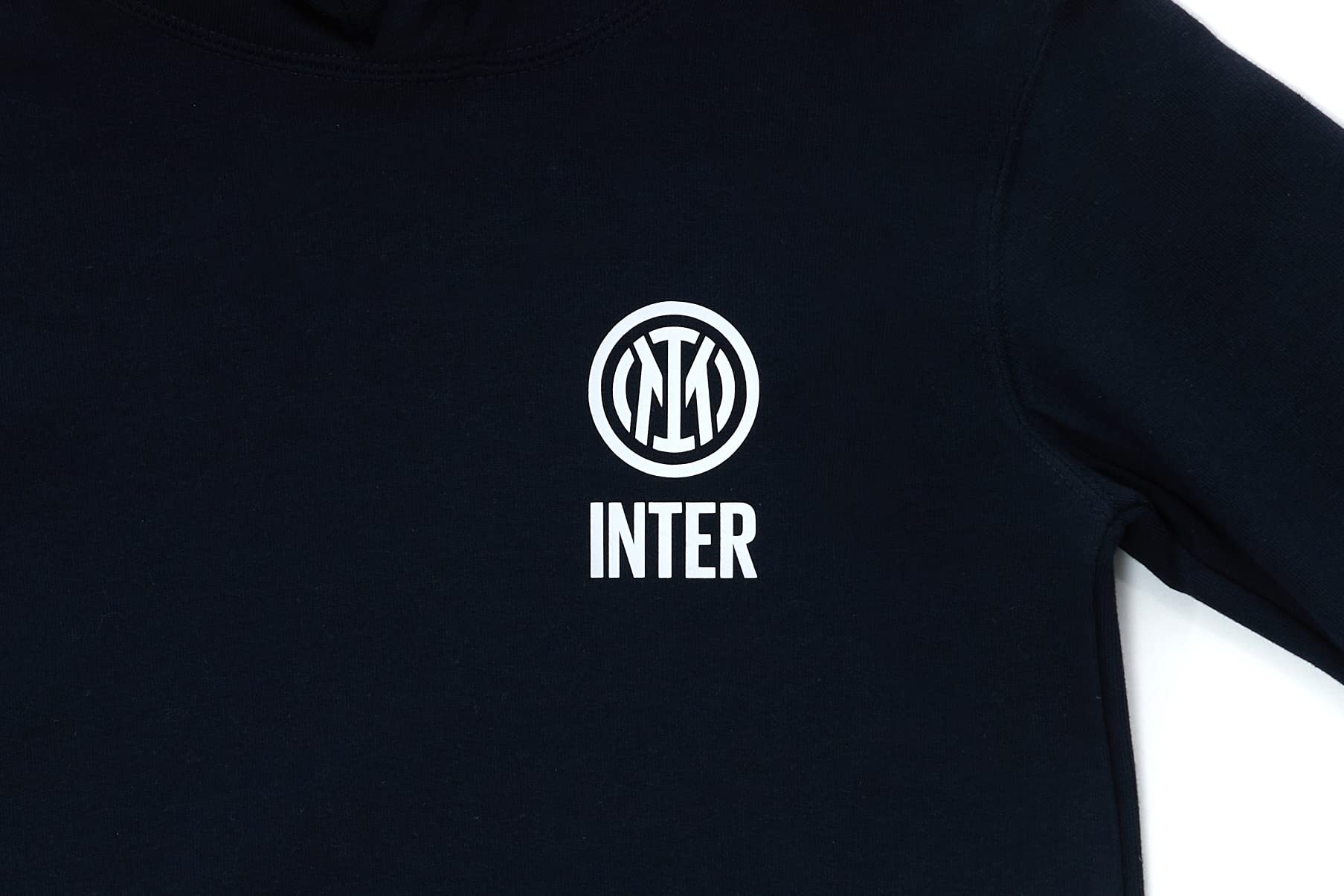 Inter Inter Hoodie Kids Navy Felpa con Cappuccio Unisex - Bambini e Ragazzi (Pacco da 1)