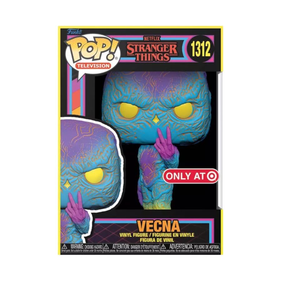 Amazon.com: Pop! TV: Vecna Blacklight (Stranger Things) Special