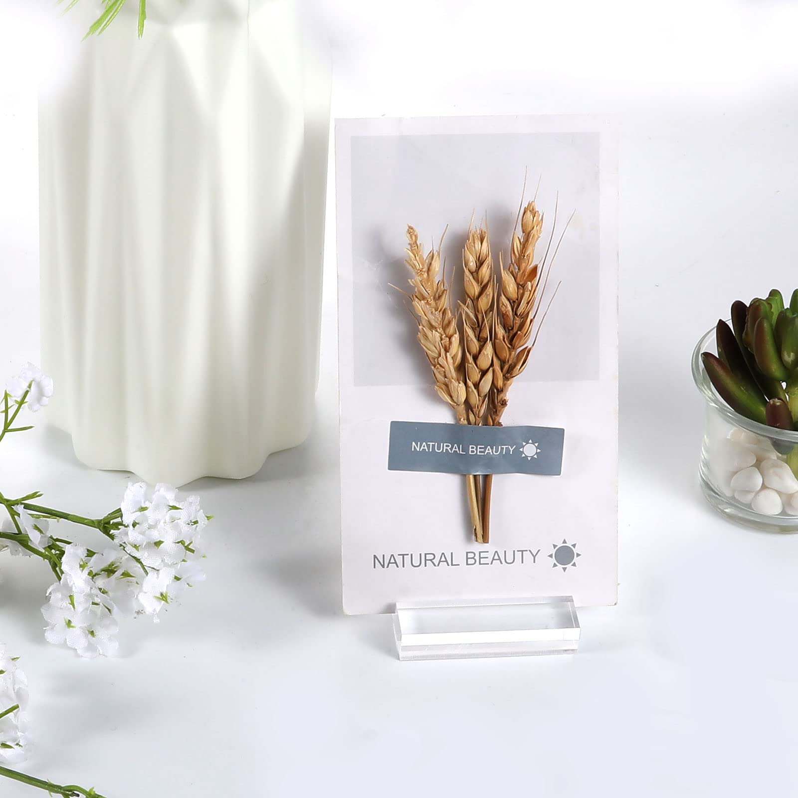 15 Supporti Segnaposto Per Matrimonio - In Metallo Argentato, Per Tavoli, Eventi, Ristoranti - Foto 4