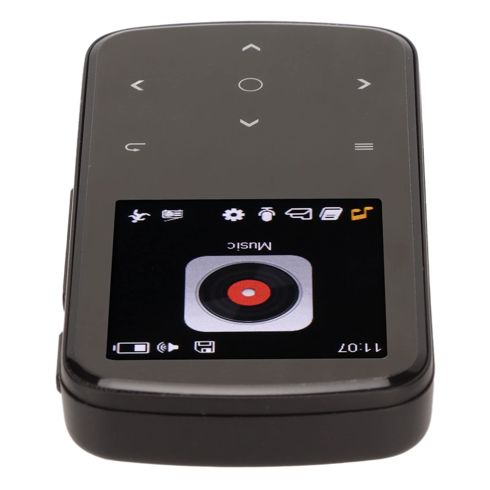 Zunate Mini Reproductor MP3 Bluetooth 32GB |Reproductor de Música Deportivo con Control Táctil de Sonido HiFi con Clip Trasero, Radio FM, Grabadora de Voz, Lectura de Libros Electrónicos, Podómetro