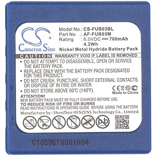 CELLONIC Ersatzakku Für Fernbedienungen – Kompatibel Mit HBC Radiomatic Orbit, Micron 5, 700mAh, 6V, 2er Pack