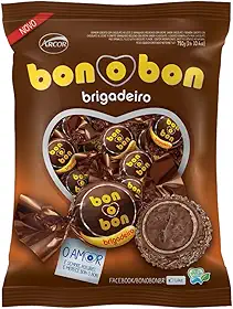 Wafer Bonobon Brigadeiro 50 unidades de 15g