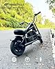 Freecycle EM-7 Electric Mini Motorbike Motorcycle for Kids Aged 6~10, 10MPH Speed, Lithium Battery for 60min Ride, 12" Air Tires, Music & Lighting (Black) #1