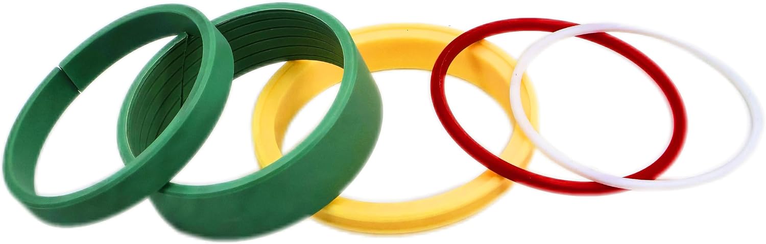 Track Tensioner Seal Kit 7163219 Compatible for Bobcat Excavator 325 328 329 331 334 335 337 425 428 430 E26 E32 E35 E42 E45 E50 Loader 864 T110 T140 T180 T190 T200 T250 T300 T320 T450 T595