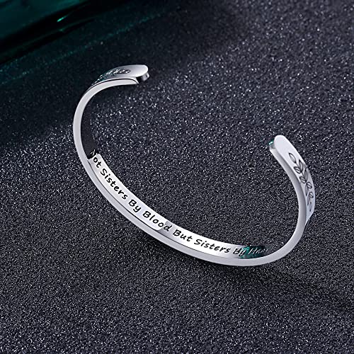 TONY & SANDY Cuff Bracelets for Women Teen Girls Best Friend Sister Mom Daughter Granddaughter Easter Birthday Mother's Day Christmas Stocking Stuffers for Teen Girls Women Jewelry3