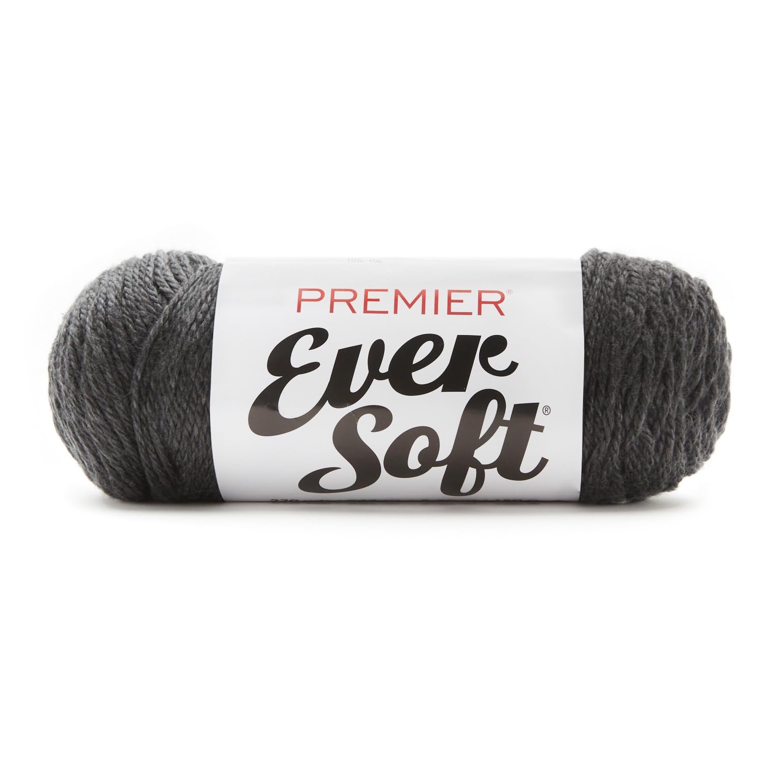 Premier EverSoft Yarn Charcoal hilo premium de textura sedosa y gran brillo