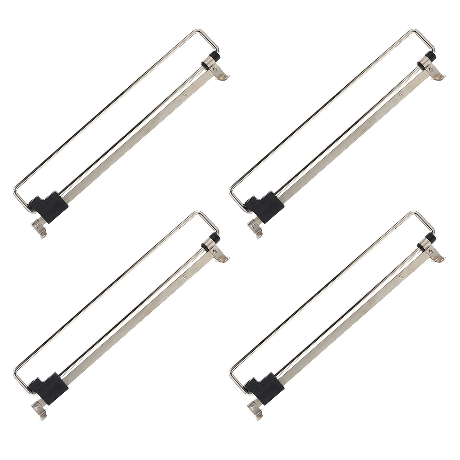 Barres de penderie en métal BESPORTBLE rigides et extensibles pour grands dressings